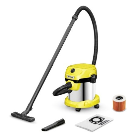 Aspiradora para suciedad sólida y líquida WD 2 Plus S V-15/4/18/C