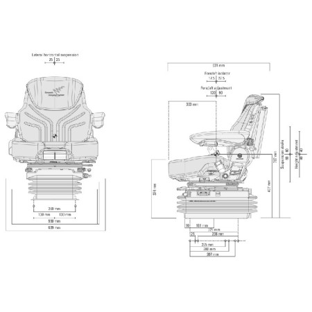 ASIENTO GRAMMER MAXIMO DYNAMIC
