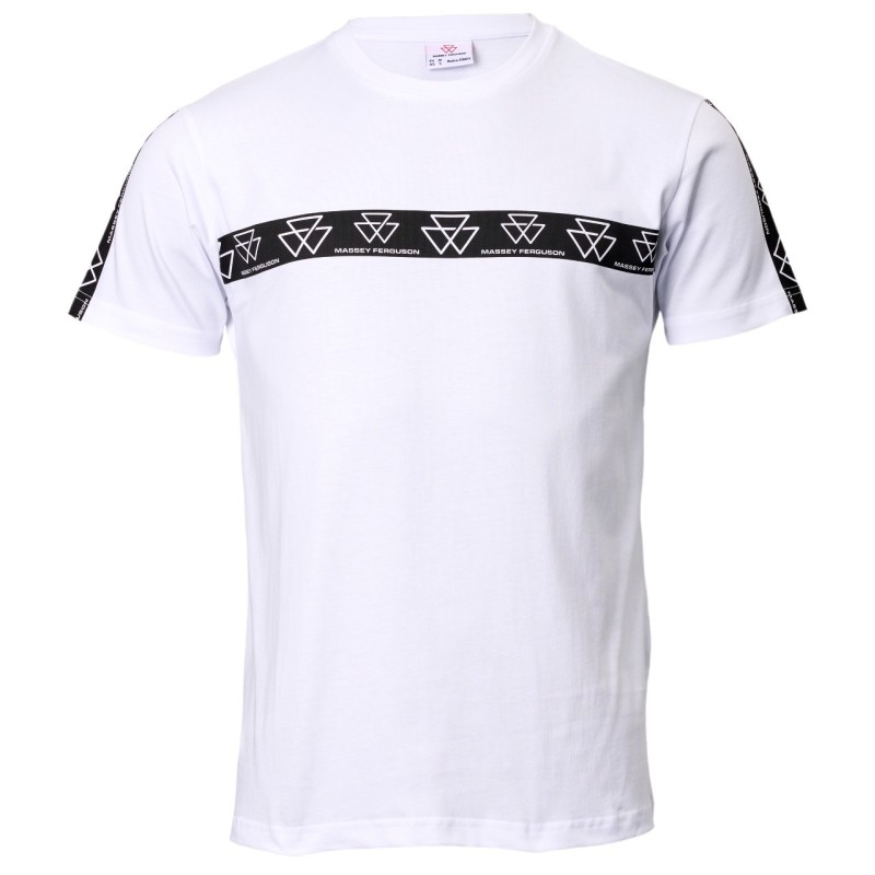 CAMISETA BLANCA DE CUELLO REDONDO PARA HOMBRE TALLA L