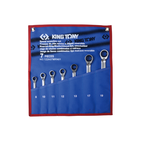 ESTUCHE DE LLAVES COMBINADAS CON CARRACA