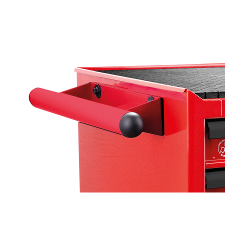 CARRO PARA TALLER -  7 CAJONES ROJO