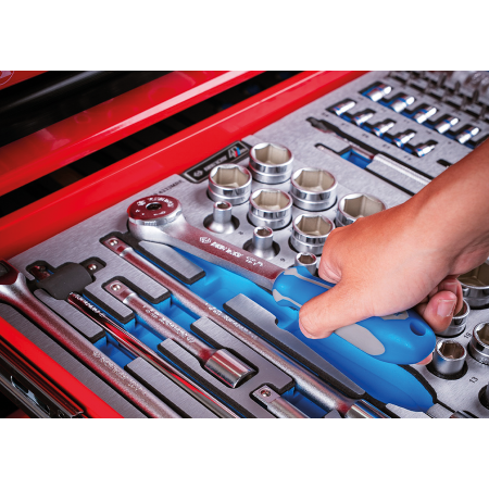 CARRO DE HERRAMIENTAS + 179 HERRAMIENTAS ROJO