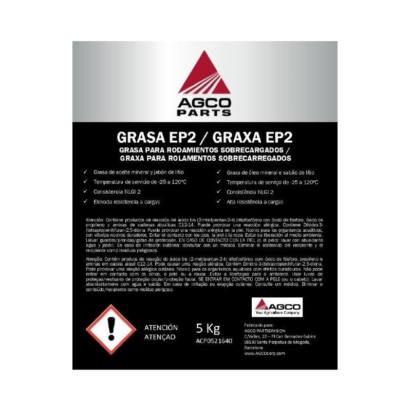 GRASA EP2 5KG