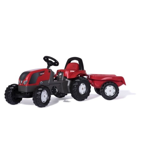 TRACTOR DE PEDALES CON REMOLQUE VALTRA