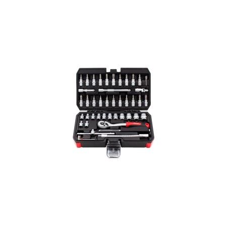 JGO. LLAVES VASO 1/4 46 PIEZAS