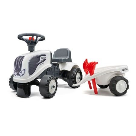TRACTOR VALTRA CON REMOLQUE Y HERRAMIENTAS