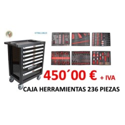 CAJA HERRAMIENTAS 236 PIEZAS